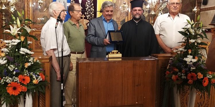 Ι.Ν. ΑΓΙΟΥ ΣΠΥΡΙΔΩΝΑ ΠΥΡΓΟΥ: Απόδοση τιμής και ευγνωμοσύνης στο Δήμαρχο Πύργου Γ. Λιατσή