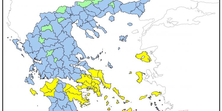 Υψηλός ο κίνδυνος πυρκαγιάς αύριο σε Ηλεία – Αχαϊα