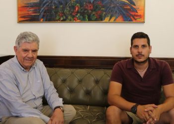 ΔΗΜΟΣ ΠΥΡΓΟΥ: Συνάντηση Δημάρχου με ον εκπρόσωπο της εταιρείας ¨ΤΕΛΧΙΣ ΙΚΕ” κ. Χρήστο Κόλλια