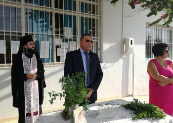 ΔΗΜΟΣ ΠΗΝΕΙΟΥ: Στους αγιασμούς των σχολικών μονάδων (φωτος)