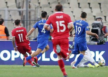 Ισοπαλία της Ελλάδας με το Λιχτενστάιν με 1-1
