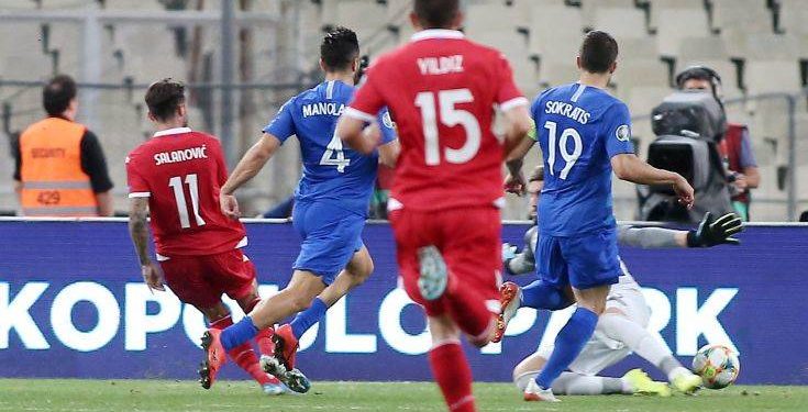 Ισοπαλία της Ελλάδας με το Λιχτενστάιν με 1-1