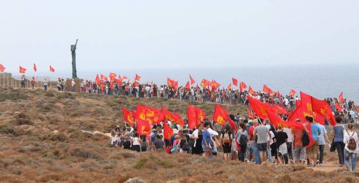 Μνημεία του ΚΚΕ σε Γυάρο και Μακρόνησο