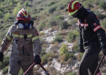 Κοντά σε μονάδα επεξεργασίας στερεών αποβλήτων η φωτιά στην Ηλεία