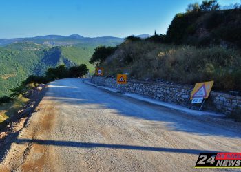 Σε εξέλιξη οι εργασίες αναβάθμισης του δρόμου Πλατάνια – Καταρράκτες Νέδας – Φιγαλία από την Περιφέρεια Πελοποννήσου