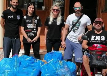 Παρέδωσαν μεγάλη ποσότητα καπακιών στο Σωματείο Παραπληγικών και Κινητικά Αναπήρων ΠΕ Ηλείας στον Πύργο
