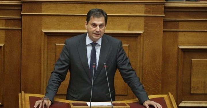 Στα Ιαματικά Λουτρά Καϊάφα ο Υπουργός Τουρισμού Χάρης Θεοχάρης