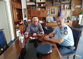 ΔΗΜΟΣ ΗΛΙΔΑΣ: Συνεργασία Γιάννη Λυμπέρη με Αστυνομικό Διευθυντή Ηλείας