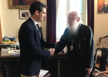 Στον Μητροπολίτη Ηλείας ο νέος αντιπεριφερειάρχης Ηλείας Βασίλης Γιαννόπουλος