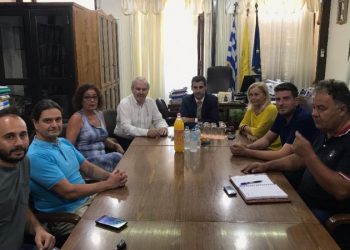 Συναντήσεις Αντιπεριφερειάρχη Ηλείας με Δημάρχους Ανδρίτσαινας – Κρεστένων και Αρχαίας Ολυμπίας