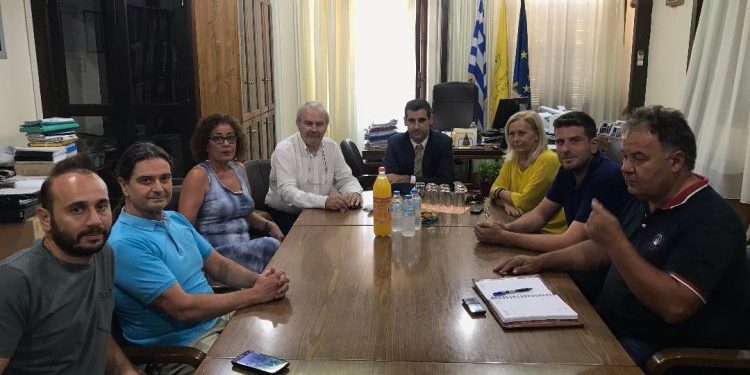 Συναντήσεις Αντιπεριφερειάρχη Ηλείας με Δημάρχους Ανδρίτσαινας – Κρεστένων και Αρχαίας Ολυμπίας