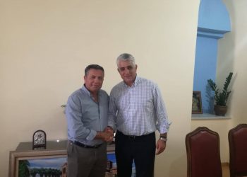 ΔΗΜΟΣ ΠΗΝΕΙΟΥ: Επίσκεψη Δ. Καφαντάρη στον Α. Μαρίνο