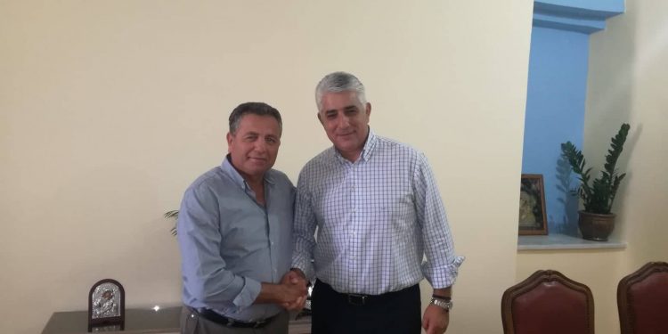 ΔΗΜΟΣ ΠΗΝΕΙΟΥ: Επίσκεψη Δ. Καφαντάρη στον Α. Μαρίνο