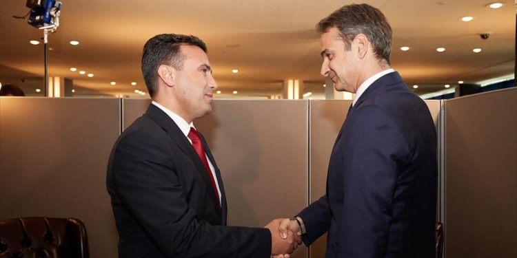 Μητσοτάκης σε Ζάεφ: Δεν θα υπέγραφα τη Συμφωνία αλλά θα τη σεβαστώ