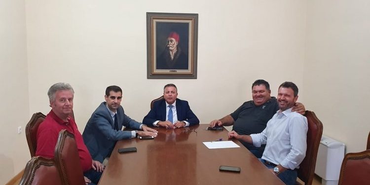 ΔΗΜΟΣ ΠΗΝΕΙΟΥ: Συναντήσεις Ανδρέα Μαρίνου με Αντιπεριφερειάρχη Ηλείας και Αστυνομικό Διευθυντή