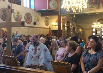 Ι.Ν. ΑΓΙΟΥ ΣΠΥΡIΔΩΝΑ ΠΥΡΓΟΥ: Σε ατμόσφαιρα πνευματικής ανατάσεως η Ύψωση του Τιμίου Σταυρού!
