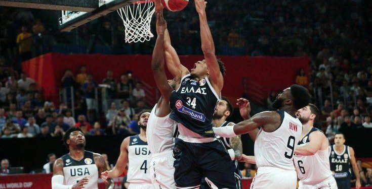 Μουντομπάσκετ 2019: Ήττα της Εθνικής Ελλάδος από τις ΗΠΑ με 69-53