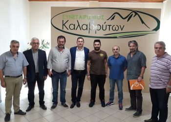 Επισκέψεις αντιπεριφερειάρχη Αγροτικής Ανάπτυξης Θ. Βασιλόπουλου στα Καλάβρυτα