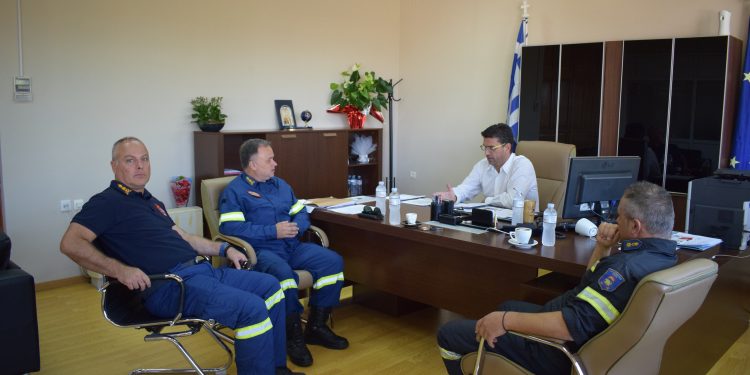ΔΗΜΟΣ ΑΝΔΡΑΒΙΔΑΣ – ΚΥΛΛΗΝΗΣ: Εθιμοτυπική επίσκεψη από τον Διοικητή της Π.Υ. Πύργου
