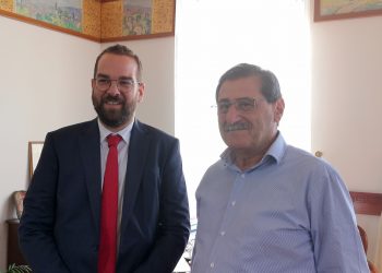 Συνάντηση Ν. Φαρμάκη με Κώστα Πελετίδη