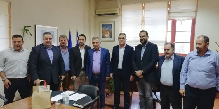 Ο Νεκτάριος Φαρμάκης στους Δήμους Ερυμάνθου και Δυτικής Αχαΐας