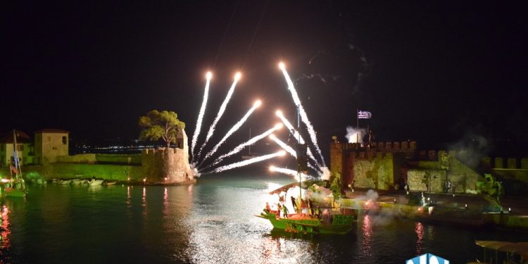 Η Εντυπωσιακή Αναπαράσταση της Ναυμαχίας της Ναυπάκτου 2019 (φωτος και βίντεο)