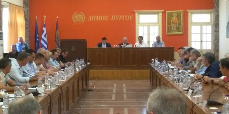 ΔΗΜΟΤΙΚΟ ΣΥΜΒΟΥΛΙΟ ΠΥΡΓΟΥ: ομόφωνα η πρόταση του Δημάρχου για άμεση Σύγκληση Συμβουλίου Αιρετών του Νομού για το Πάτρα – Πύργος, Πυροδάνεια και Ταμείο Μολυβιάτη