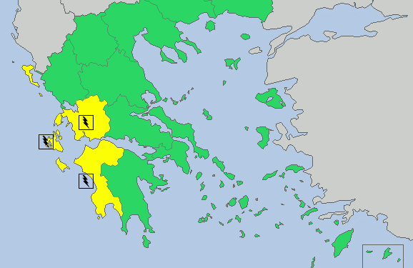 ΠΕΡΙΦΕΡΕΙΑ ΔΥΤΙΚΗΣ ΕΛΛΑΔΑΣ: Έκτακτο Δελτίο Επιδείνωσης Καιρού