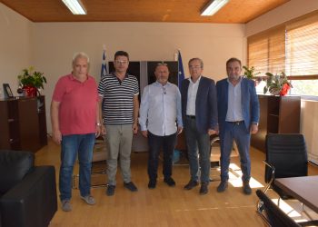 ΔΗΜΟΣ ΑΝΔΡΑΒΙΔΑΣ – ΚΥΛΛΗΝΗΣ: Συνάντηση Δημάρχου με τον Διευθυντή του ΤΑΠ Ηλείας