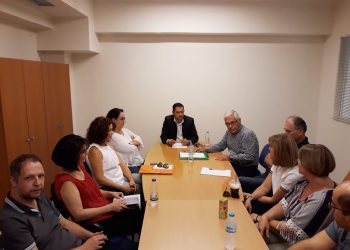 Σύσκεψη για την επίσπευση των φακέλων βελτίωσης και ανάπτυξης μικρών γεωργικών εκμεταλλεύσεων υπό τον Αντιπεριφερειάρχη Θ. Βασιλόπουλο