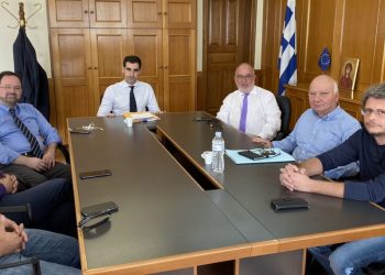 Συνάντηση του Αντιπεριφερειάρχη Παναγιώτη Σακελλαρόπουλου με το προσωπικό της ΠΕ Ηλείας