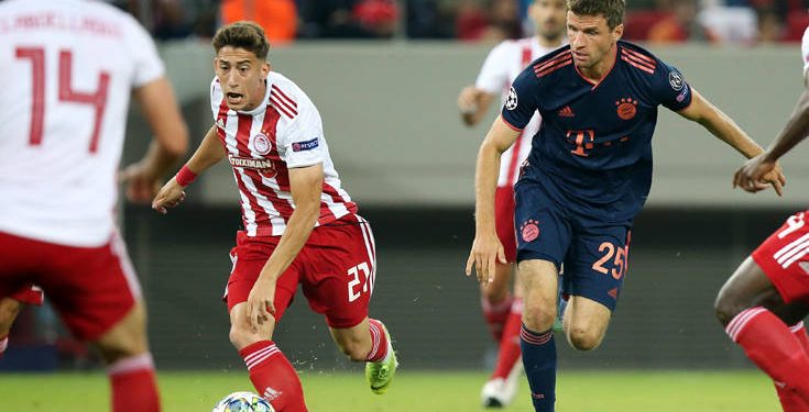 Champions League: O Ολυμπιακός αντιμετωπίζει την Μπάγερν Μονάχου
