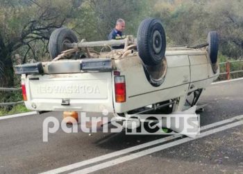 ΜΑΚΡΙΣΙΑ: Κινηματογραφικό τροχαίο ατύχημα