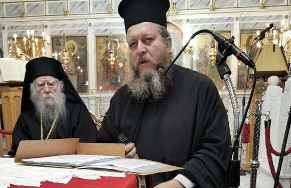 Ιερατική Σύναξη με ομιλητή τον π. Θεμιστοκλή Χριστοδούλου, στην Ιερά Μητρόπολη Ηλείας (φωτος)