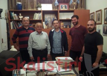 ΟΜΑΔΑ ΠΡΩΤΟΒΟΥΛΙΑΣ ΓΙΑ ΤΗΝ ΑΝΑΔΕΙΞΗ  ΚΑΙ ΠΡΟΒΟΛΗ ΤΟΥ 1821 ΣΤΗΝ ΗΛΕΙΑ: Συνάντηση με τον Πρόεδρο  της Φιλαρμονικής Πύργου  Αθανάσιο Δασκόπουλο