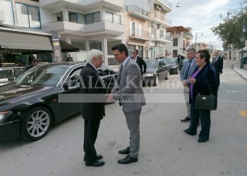 Στα Λεχαινά ο Πρόεδρος της Δημοκρατίας Προκόπης Παυλόπουλος