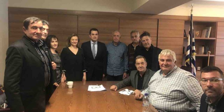 ΔΙΟΝΥΣΙΑ ΑΥΓΕΡΙΝΟΠΟΥΛΟΥ: Συνάντηση με εκπροσώπους των ΓΟΕΒ και ΤΟΕΒ Ηλείας με τον Υφυπουργό Αγροτικής Ανάπτυξης κ. Σκρέκα