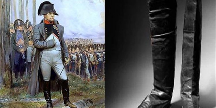 Στο «σφυρί» μπότες που φορούσε ο Ναπολέων