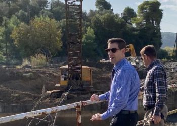 Π.Ε ΗΛΕΙΑΣ: Επίσκεψη Αντιπεριφερειάρχη Ηλείας σε εργασίες καθαρισμού στο φράγμα Αλφειού