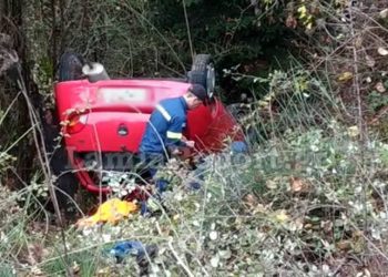 Μάνα με κόρη έπεσαν στον γκρεμό και τις έσωσε ένα δέντρο