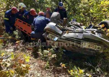 Φθιώτιδα: Άγιο είχε οδηγός που έφυγε εκτός δρόμου