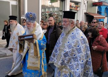 Ο Άγιος της Ανεξικακίας και της Συγχώρησις, εορτάστηκε στον Πύργο με Ιεροπρέπεια (φωτος)