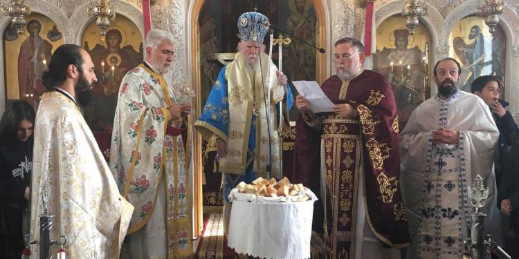Ο “βοηθός των επίτοκων Γυναικών», Ιερομάρτυς Ελευθέριος, εορτάστηκε ιεροπρεπώς στον Πύργο