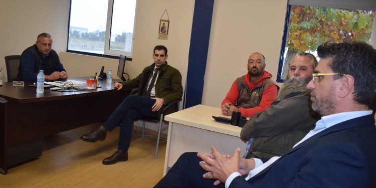 ΔΗΜΟΣ ΑΝΔΡΑΒΙΔΑΣ – ΚΥΛΛΗΝΗΣ: Επίσκεψη Λέντζα – Γιαννόπουλου στις παραγωγικές δυνάμεις του Δήμου