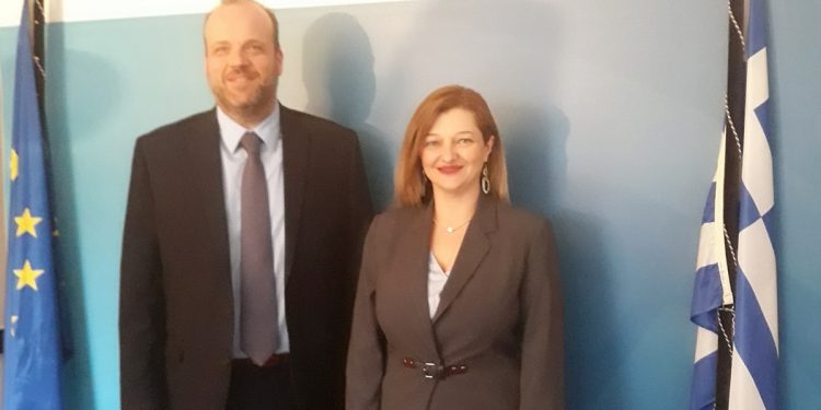 ΔΙΟΝΥΣΙΑ ΑΥΓΕΡΙΝΟΠΟΥΛΟΥ: Συνάντηση με τον Διοικητή του ΟΑΕΔ, κ. Πρωτοψάλτη, για στοχευμένα προγράμματα απασχόλησης στο Ν. Ηλείας