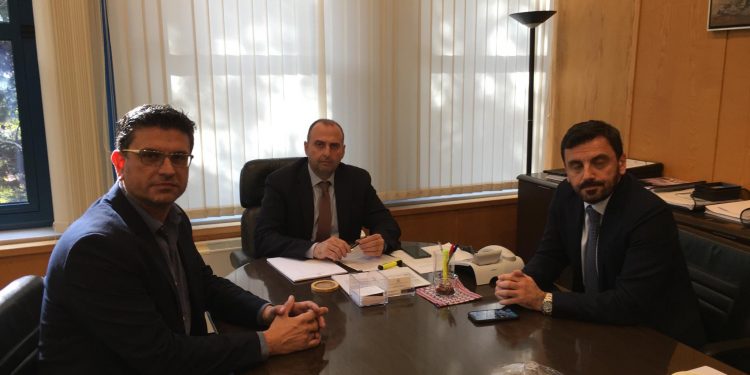 ΔΗΜΟΣ ΑΝΔΡΑΒΙΔΑΣ – ΚΥΛΛΗΝΗΣ: Συνάντηση Γιάννη Λέντζα με τον Γ. Γ. Υποδομών για το Δημοτικό σχολείο της Ανδραβιδας