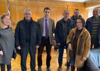 Συνάντηση Αντιπεριφερειάρχη Ηλείας Β. Γιαννόπουλο με το Δ.Σ. της ΕΛΜΕ Ηλείας