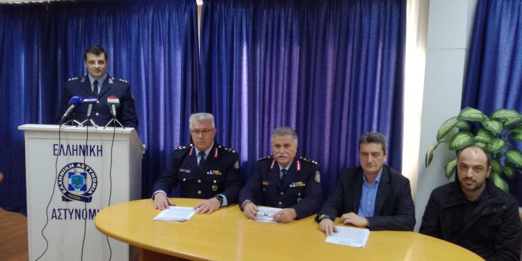 Δηλώσεις σχετικά με εξάρθρωση εγκληματικής οργάνωσης που διέπραττε συστηματικά ληστείες και κλοπές σε επιχειρήσεις, Δημόσιους Οργανισμούς και οικίες