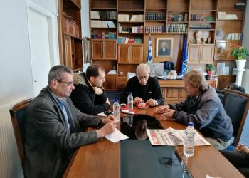 ΔΗΜΟΣ ΗΛΙΔΑΣ: Συνάντηση Λυμπέρη – Νικολόπουλου με Σύλλογο Δασκάλων Νηπιαγωγών Αμαλιάδας