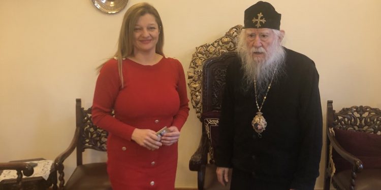 ΔΙΟΝΥΣΙΑ ΑΥΓΕΡΙΝΟΠΟΥΛΟΥ: Ουσιαστική συνάντηση με υφυπουργό Κοινωνικών Υποθέσεων για την ενίσχυση των ιδρυμάτων της Ιεράς Μητροπόλεως Ηλείας